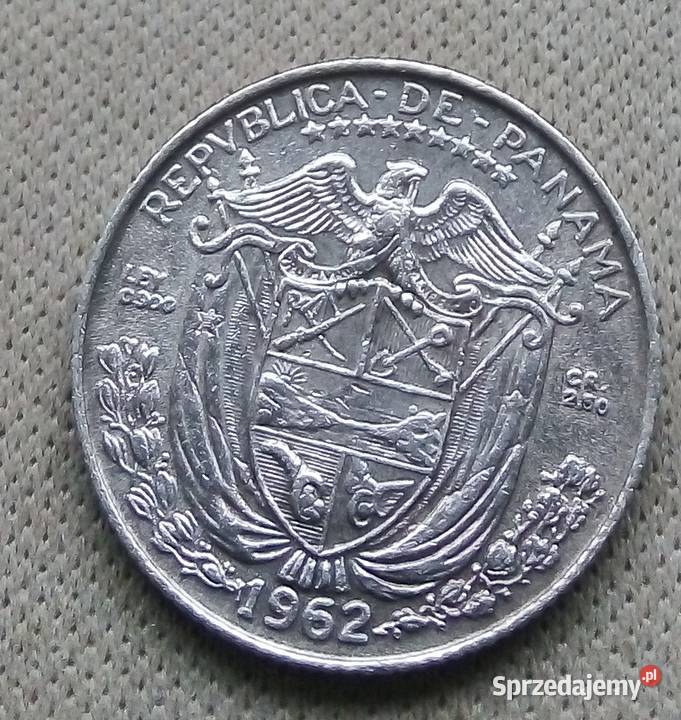 PANAMA110 BALBOA1962 r SREBRO900 Legionowo