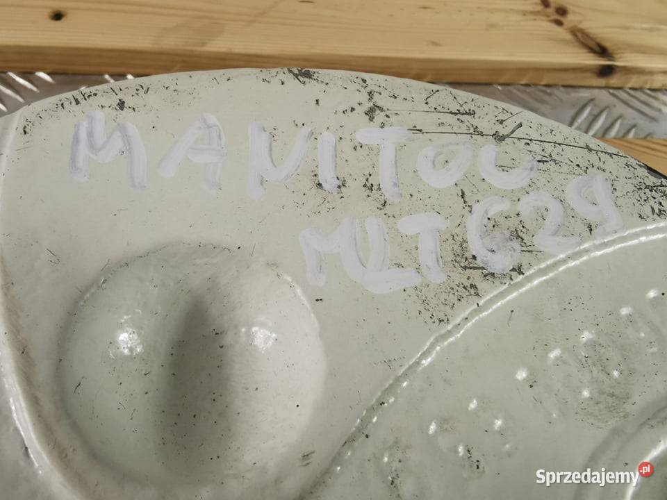 Manitou MT 2001rNośnik satelit Spicer wielkopolskie Wilkowo