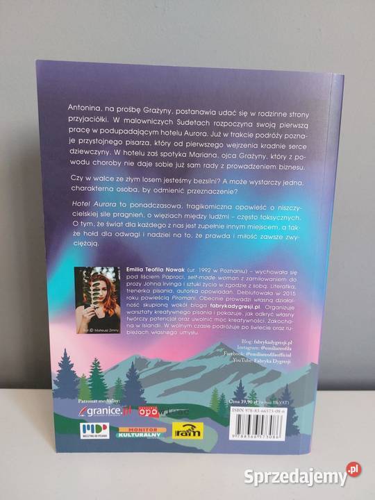 książka Hotel Aurora Poznań sprzedam