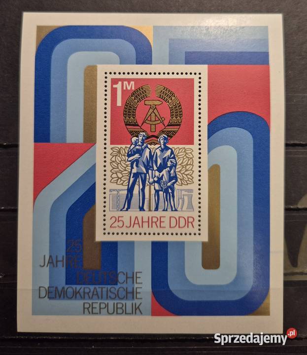 znaczek pocztowy DDR 1974blok 41Mi 1983 dolnośląskie Wałbrzych sprzedam