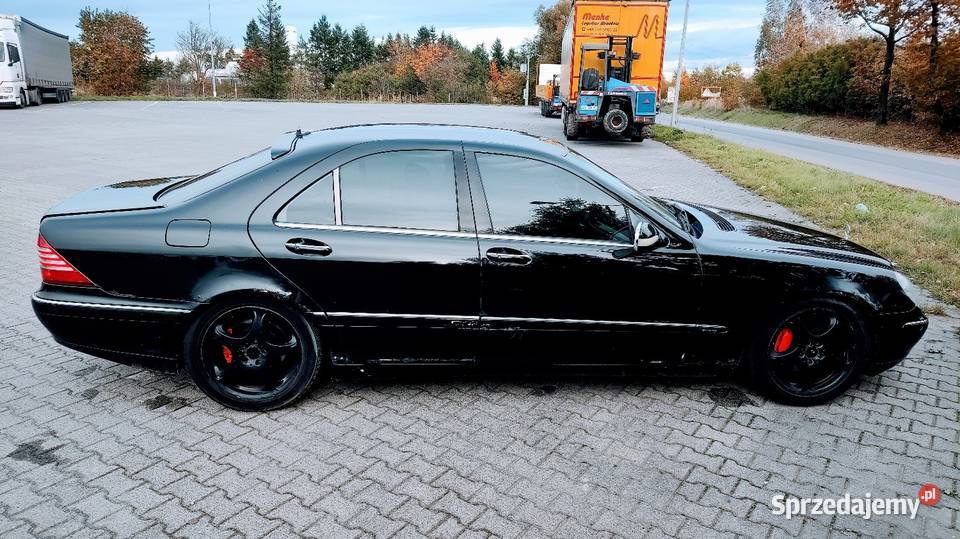 Mercedes S320 w220 V6 M112 LPG tuner TV dolnośląskie Środa Śląska sprzedam