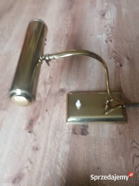 Lampa gabinetowa Bankierska z łat 50 tych Art Kraków sprzedam