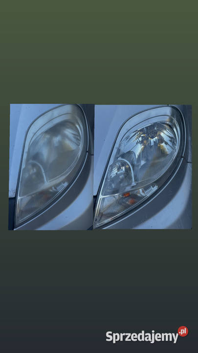AUTO Detailing Polerowanie reflektorów dojazd do Katowice