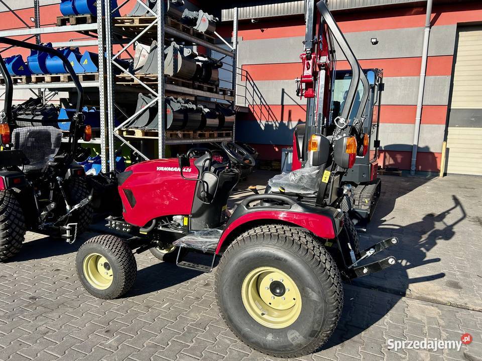 NOWOŚĆ Japoński ciągnik YANMAR SA426 2025 26 4x4