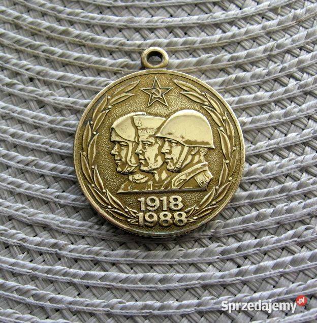 Medal CCCP 70 lat Sił Zbrojnych ZSRR Kalisz