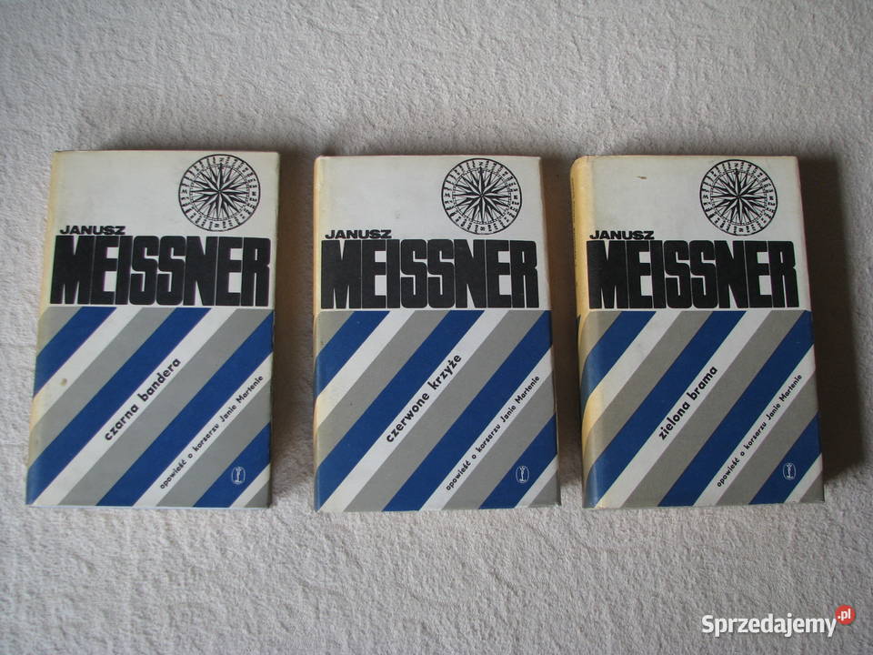 Janusz Meissner Czarna bandera Czerwone krzyże Rok wydania 1979 Proza i poezja Brzegi