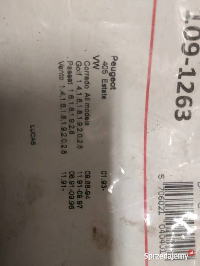 Blaszki klocków hamulcowych osobowe Motoryzacja Wrocław