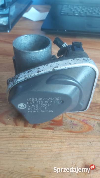 Przepustnica powietrza SKODA FABIA 1 047133062d Margonin