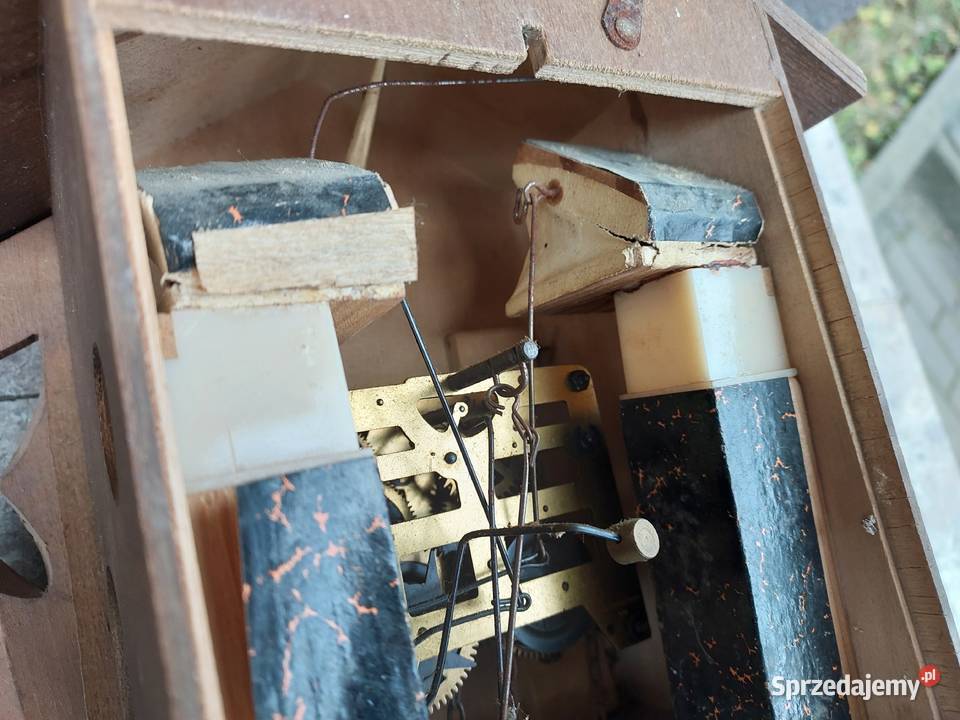 96 Stary zegar kukułka szwarcwald schwarzwald pomorskie