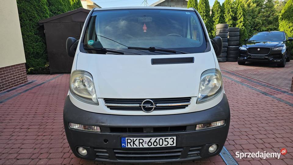 Opel Vivaro 6 os 19DTI 100 2003 Klima 6os 100KM Zarszyn