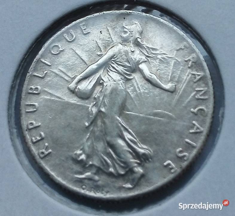 FRANCJA50 CENTIMES1919 r SREBRO sprzedam