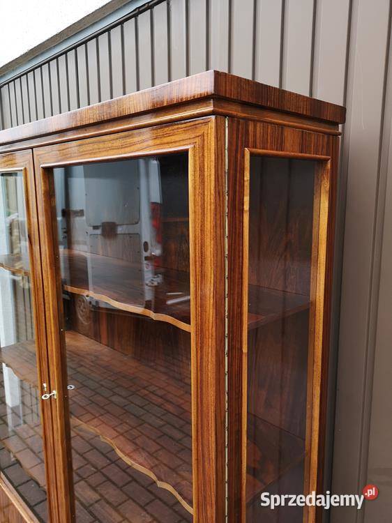 Witryna Serwantka ARTDECO Politura Orzech Stara