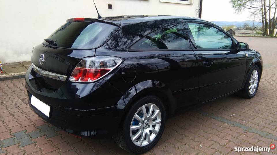 Opel Astra 16 GTC Wersja Sport Godny czarny Wolbrom