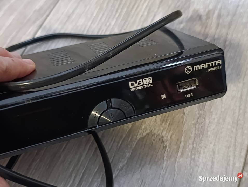 dekoder naziemnej telewizji cyfrowej Manta Poznań sprzedam