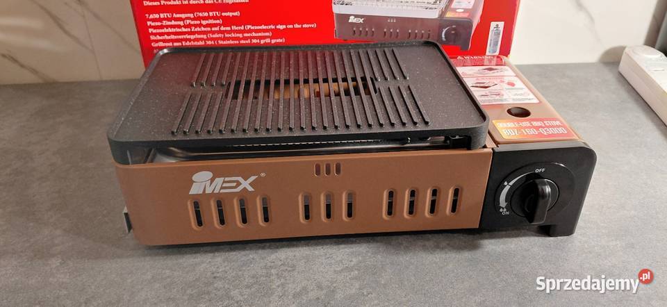 Kuchenka i Grill Gazowy 2w1 IMEX BDZQ3000 Kutno