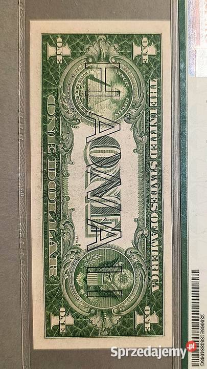 USA 1 Dolar 1935 r HAWAII PMG 65 EPQ WYSOKA NOTA Węgorzewo