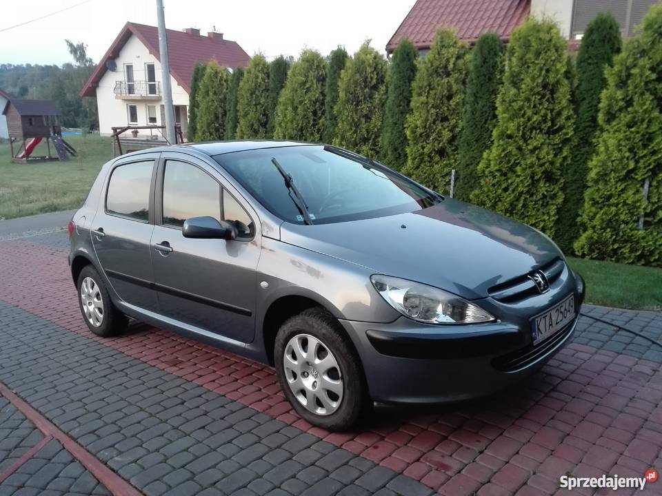Peugeot 307 16 HDi 110 jeden właściciel 2012r diesel 307 małopolskie Ciężkowice