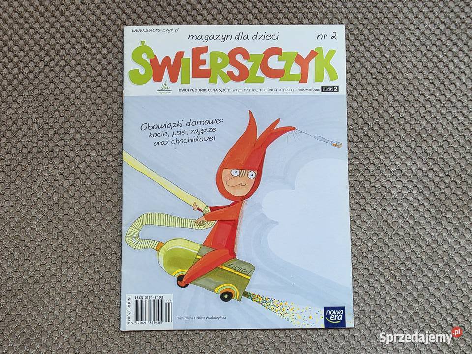 nowy magazyn dzieci Świerszczyk 2 z 15 I 2014 Kraków