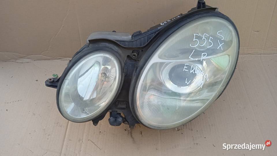 MERCEDESE W211 LAMPA PRZÓD LEWA BIXENON EU Zbierkowo sprzedam