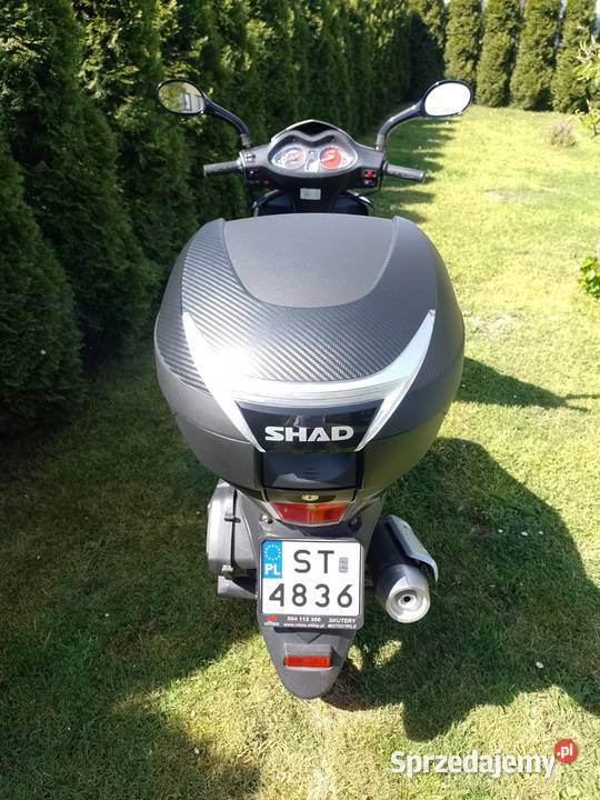 Skuter Romet 787 motocykl 125 stan nowy kufer Pszczyna