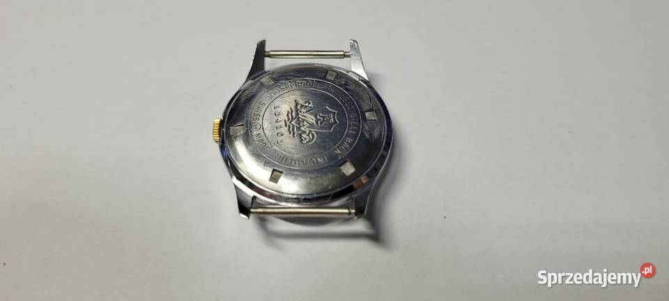 DELBANA szwajcarski zegarek z lat 50tych model śląskie Sosnowiec