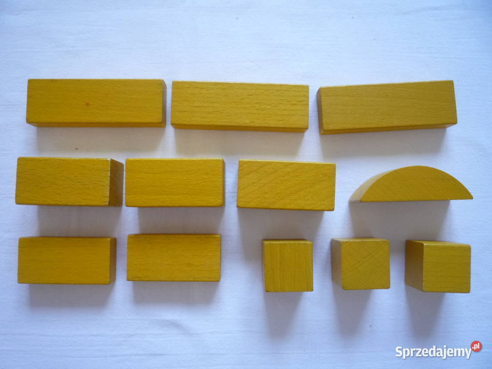 Klocki drewniane 48 sztuk zachodniopomorskie Szczecin