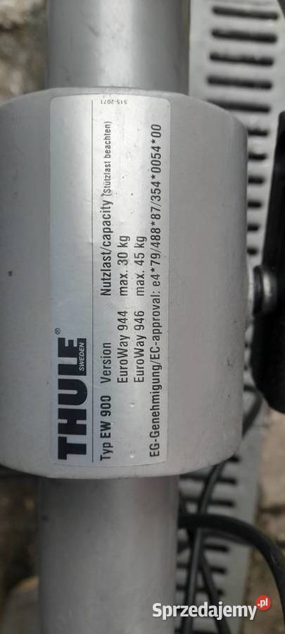 Bagażnik rowerowy na hak thule Karpacz
