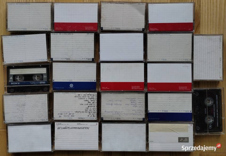 Kasety magnetowidowe używane pakiet 22 sztuki kaseta