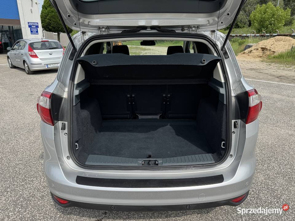 Ford C BENZYNA Klimatyzacja Podgrzewane Fotele i srebrny wielkopolskie Konin