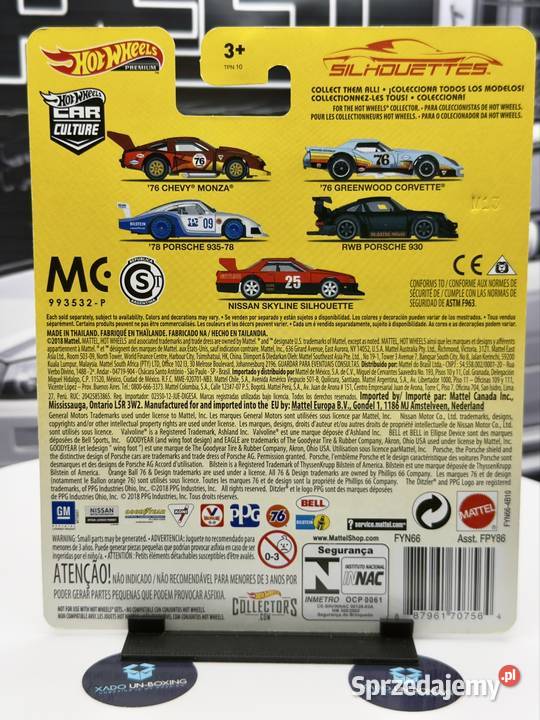 Hot Wheels Silhouettes Nissan Skyline Silhouette