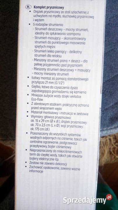Bateria łazienkowa sprzedam