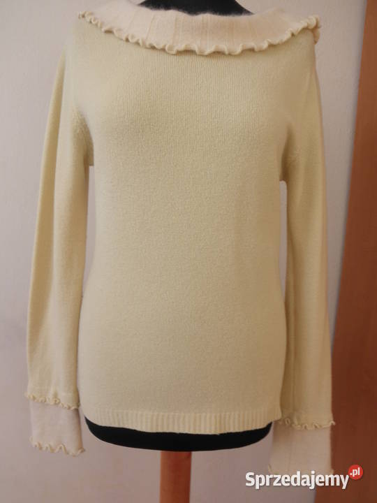 Sweter ecru Swetry i golfy Gdańsk sprzedam