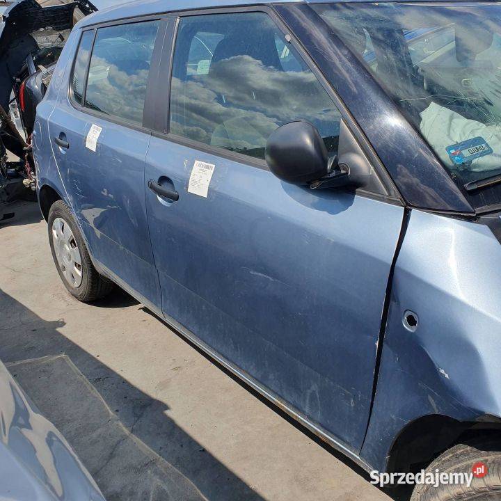 DRZWI PRAWE PRZÓD SKODA FABIA II LF5X Lipno