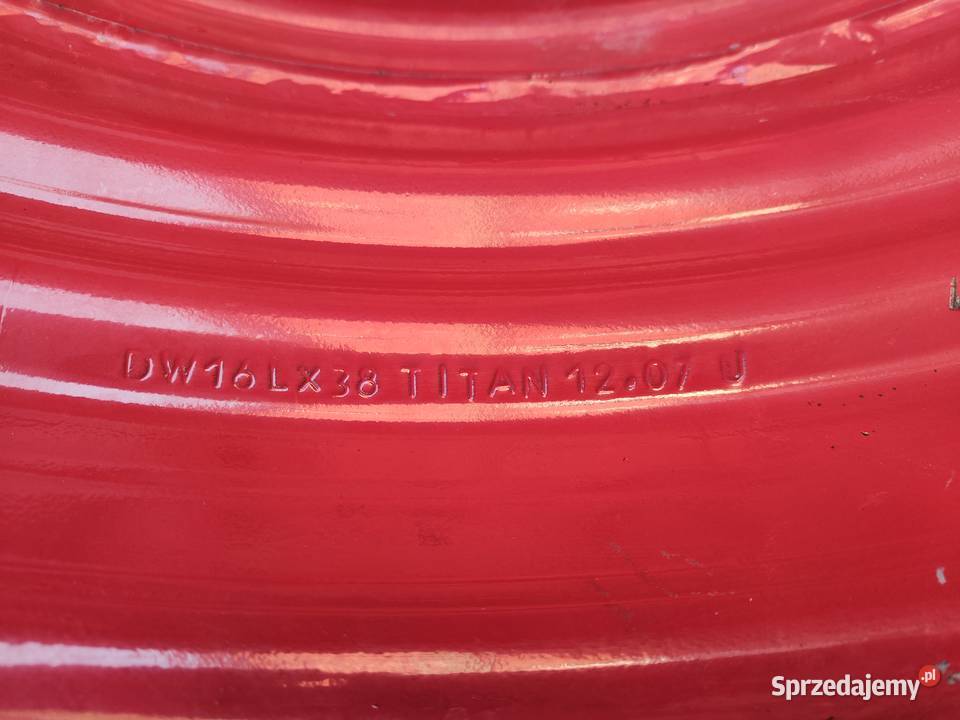 DEUTZFAHR 6130 TTV 19r Felgi koła tył DW16LX38 Kolno sprzedam
