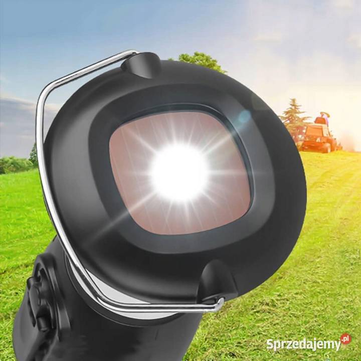 Lampka kempingowa Korbka Solarna Akumulatorowa Turystyka Stalowa Wola