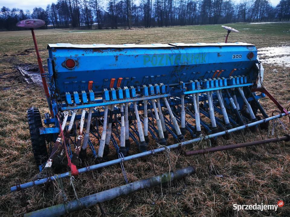 Sprzedam siewnik poznaniak na docisku 3m nieuszkodzony Wąwelno
