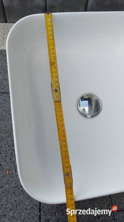 umywalka ceramiczna w ksztalcie kwadratu kolor Kraków