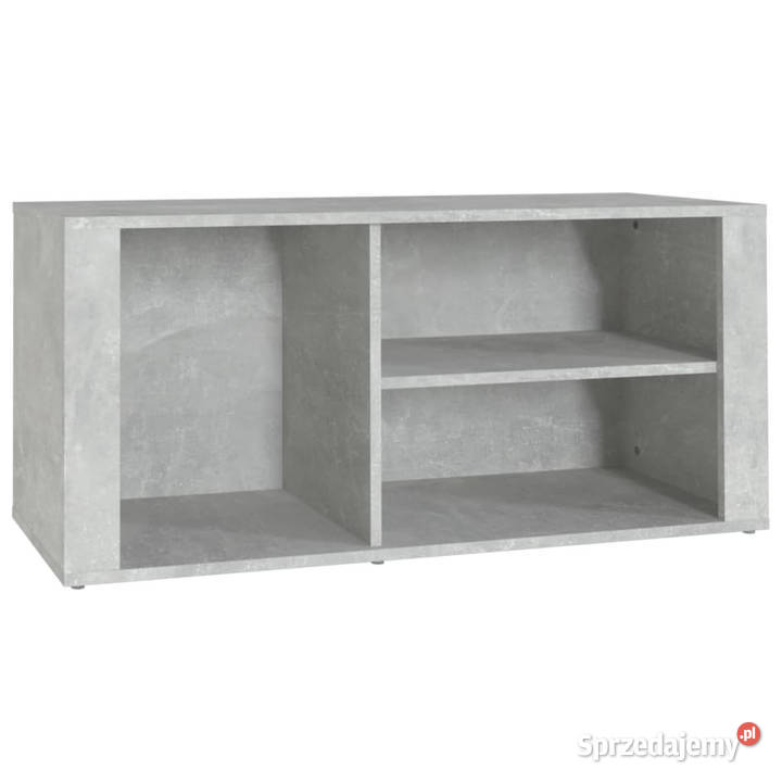 Szafka na buty szarość betonu 100x35x45 WM816924 Warszawa