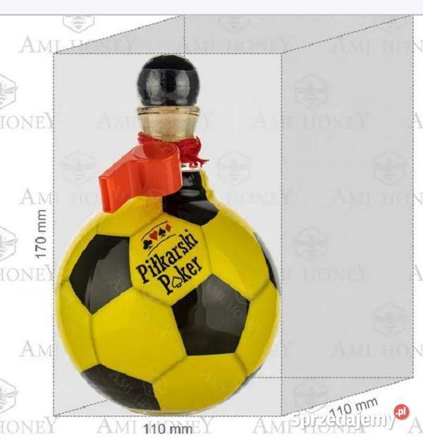 Butelka Likier Piłkarski Poker Cytrynówka 500 ml Reszel