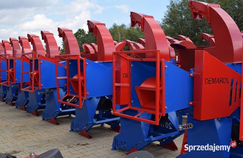 Rębak do gałęzi drewna półautomatyczny