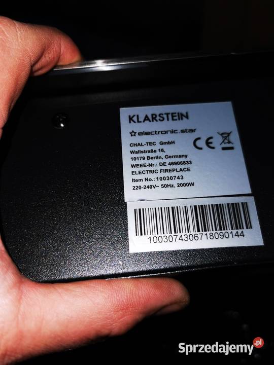 Kominek nowy elektryczny Tarnów