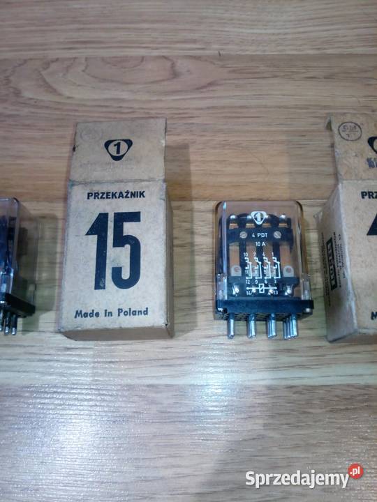 Przekaźnik R 15 z czasów PRL nowy Dobieszowice