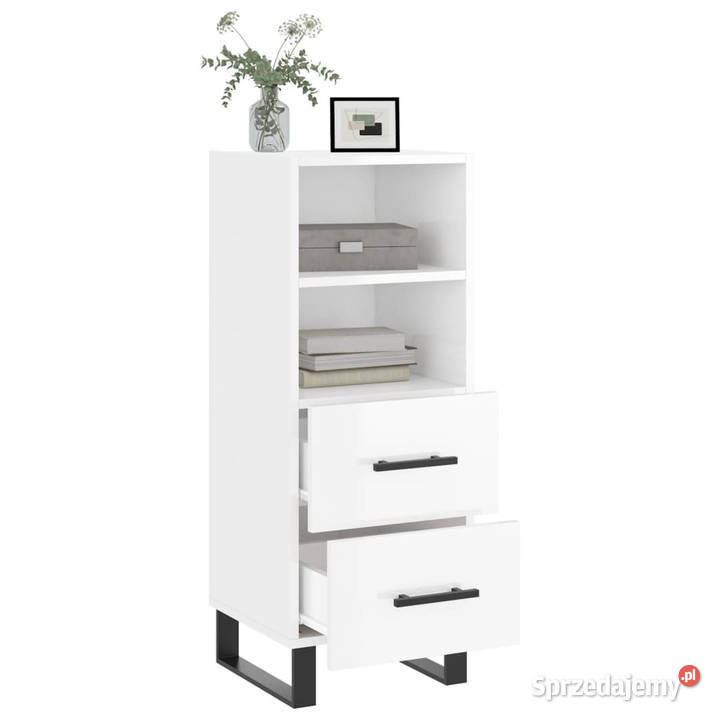 Szafka biała połysk 345x34x90 materiał Pozostałe Warszawa