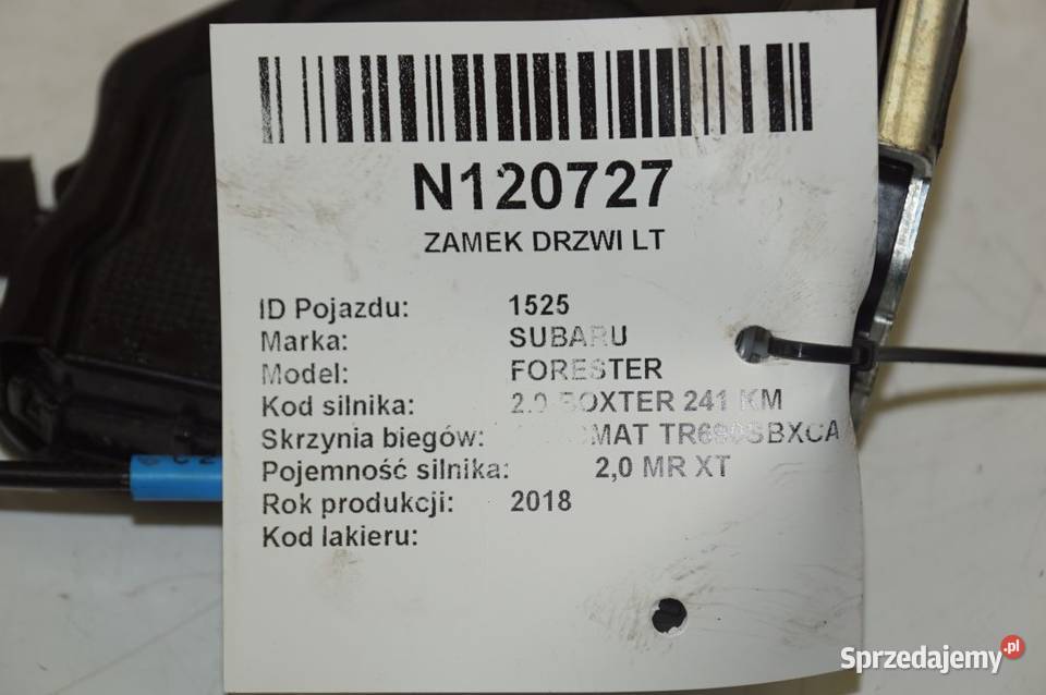 FORESTER XT ZAMEK DRZWI LT osobowe Lipno