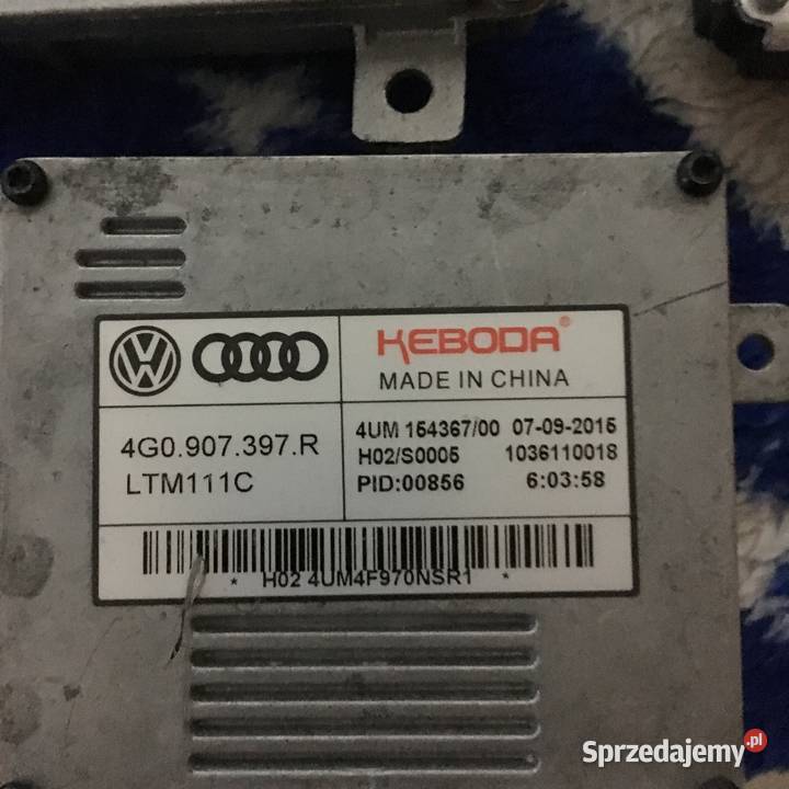 VWAUDI I SKODA PRZETWORNICA XENON Luzino