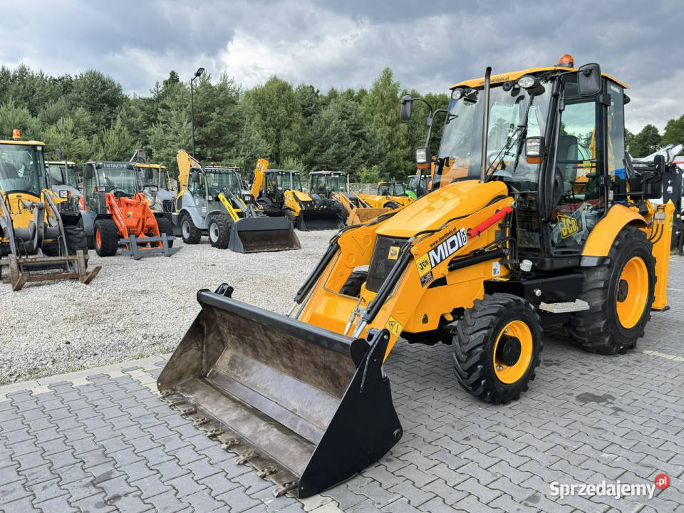 standardowa JCB MIDI CX Szybkozłącze Nowe Opony Widełki