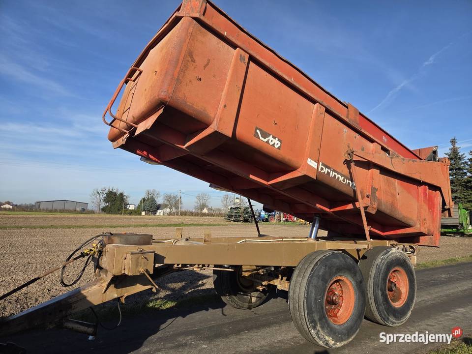 Przyczepa skorupowa knapik brimont 12 ton Włocławek sprzedam