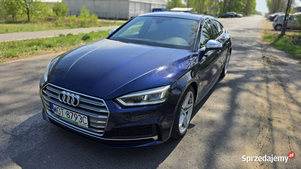 Audi S5 Sportback S5 30Tdi 347 Panorama Salon F komputer pokładowy mazowieckie