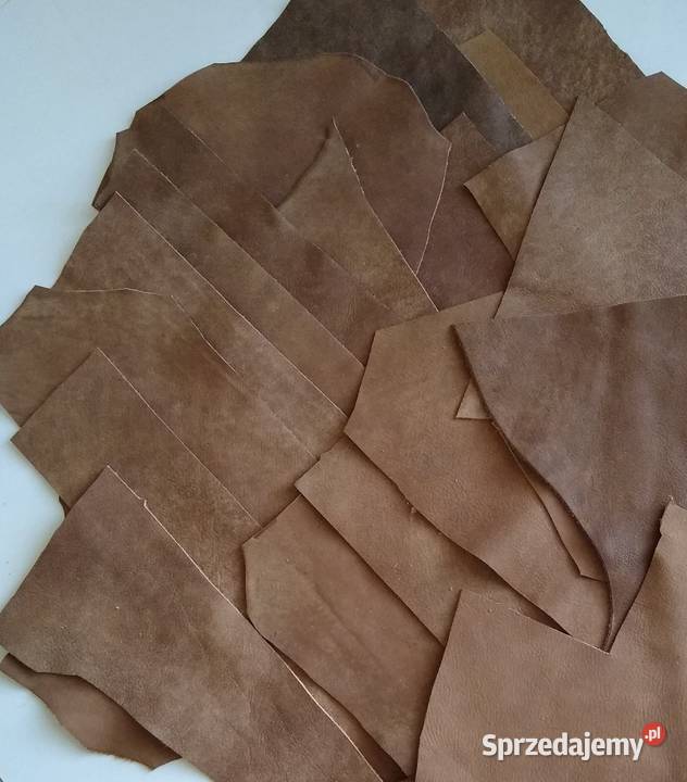 Skóra 405 g Licowa Włoska średnie i małe kawałki Gdańsk