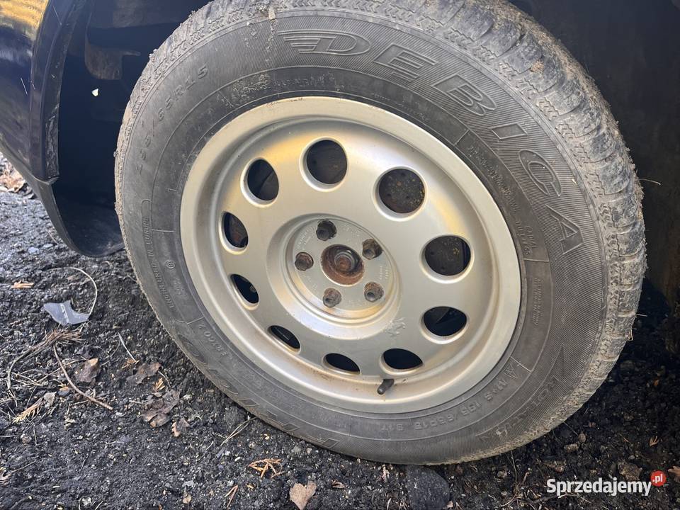 Alufelgi z oponami 4 5x100 AudiVwSeatSkoda Chocznia sprzedam